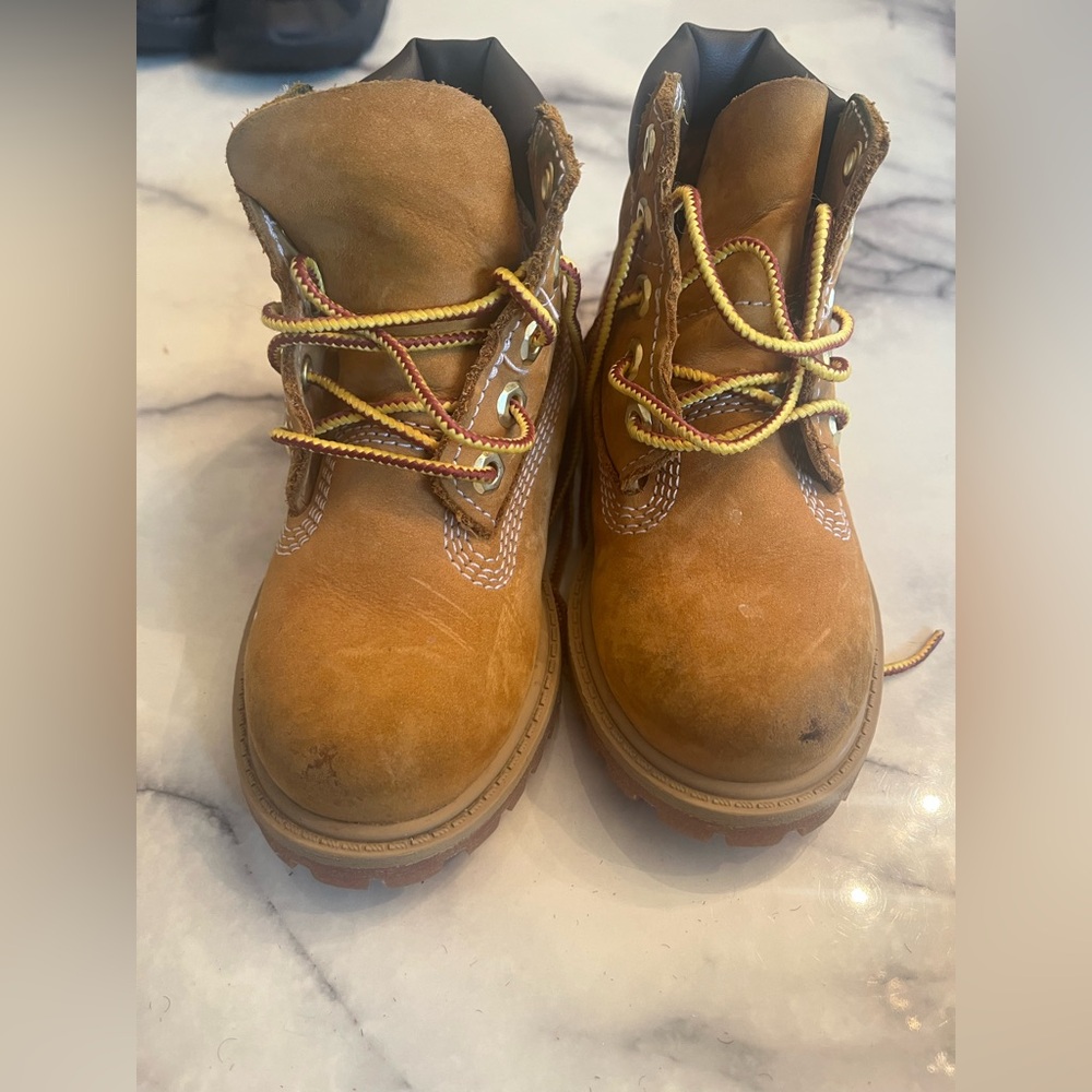 Timberland Kids Tan Boots
